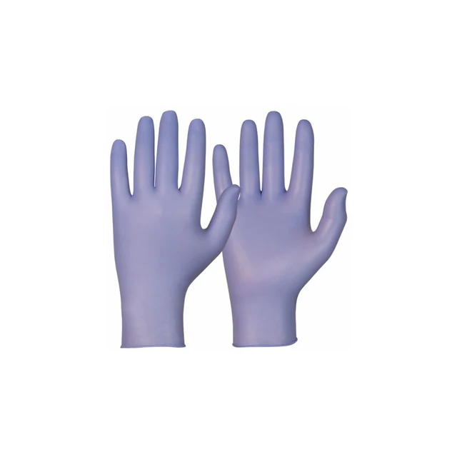 Nitrilhanske u/pudder, str XL, à 100 