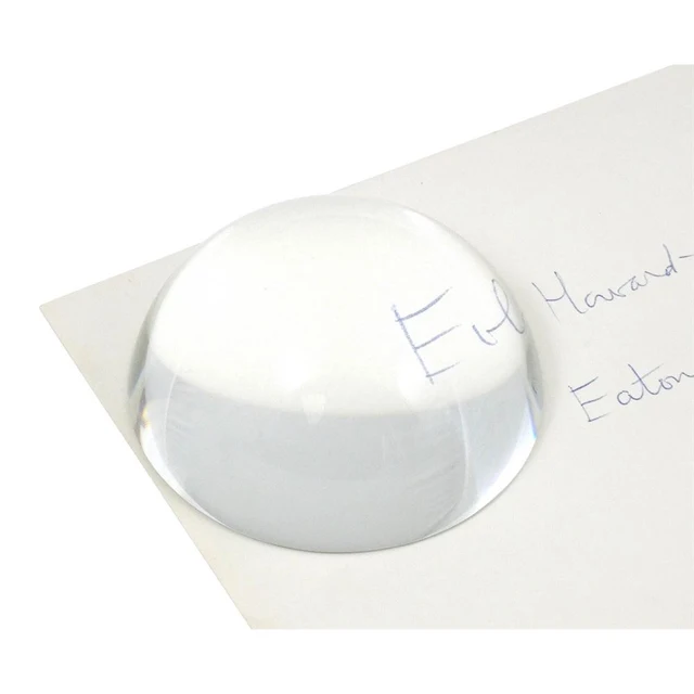 Lodd av glass, 80 mm dia x 36 mm, 280 gr 