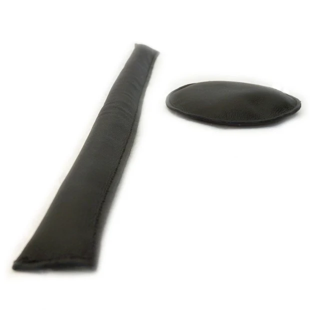 Vektpose , lang lærtrukket, 35 x 500 mm 550 g 