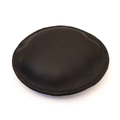 Vektpose, rund lærtrukket , 110 mm 400 g