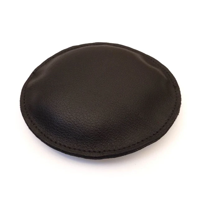 Vektpose, rund lærtrukket , 110 mm 400 g 