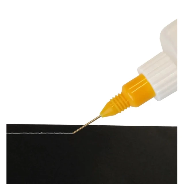 Fineline Applicator 0,8mm,  37,5 ml Gul 