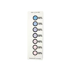 Indicator strip 7 spot (20 - 80% RH) 5 pk