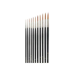 Tiziano liner rund, spiss, sett med 11