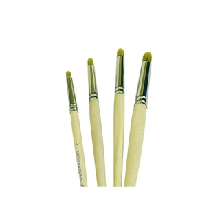 Børste, rund, str,6, 11 mm