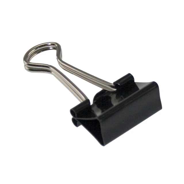 Klype i metal 30mm, sort, 12 pk 