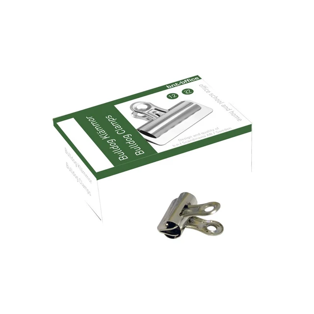 Bulldogklemmer 27 mm , 12 pk, 