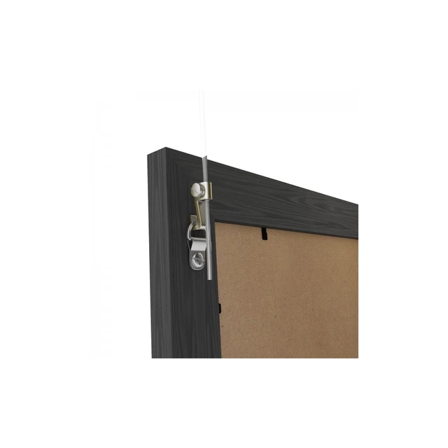 Opphengskrok til wire, medium m/ skrue 